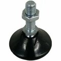 Eztube Premium Nylon Leveling Foot, M8 x 1.25 Thread with Jam Nut, without Insert 100-330